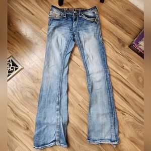 Rock Revival Sundee Midrise Bootcut, Size 27